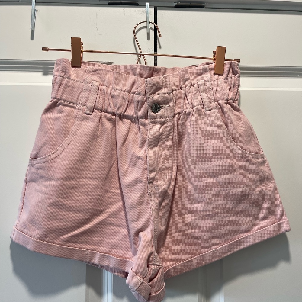 PacSun High Waist Pink Women's Shorts